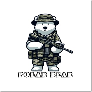 Tactical Polar Bear Posters and Art